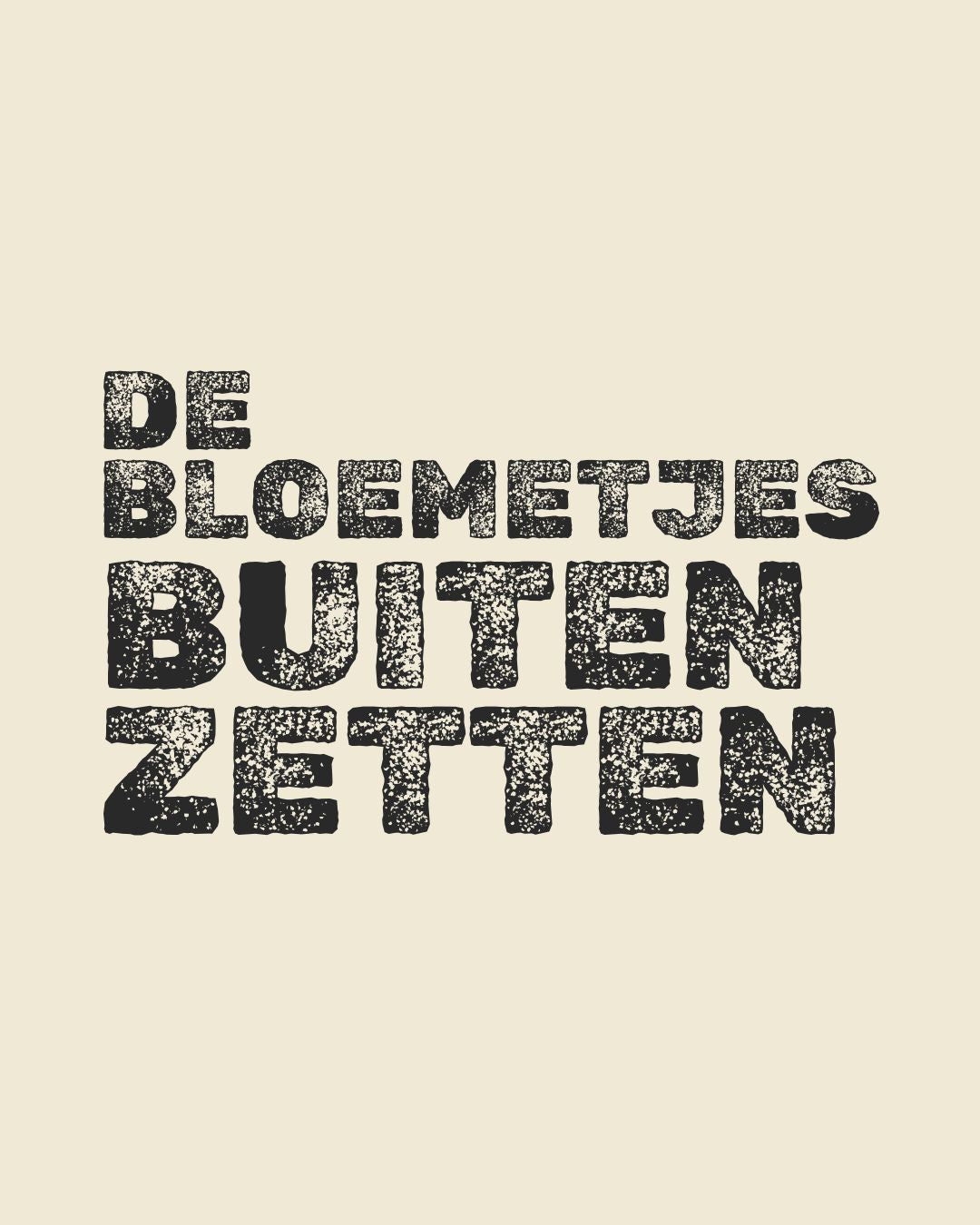 BENL | De bloemetjes buiten zetten
