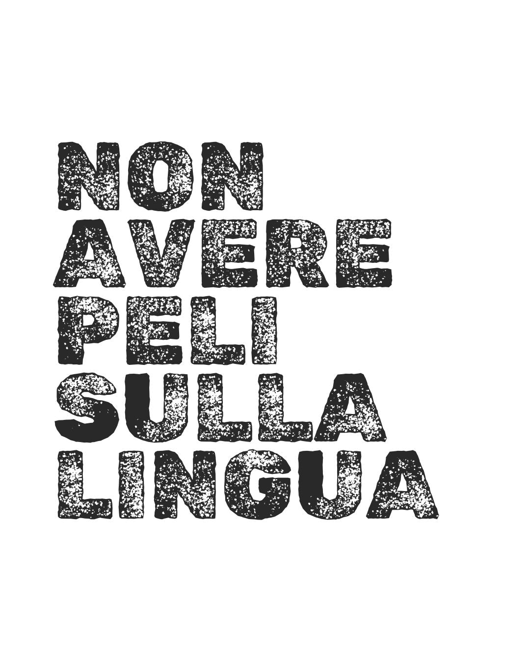 IT | Non avere peli sulla lingua