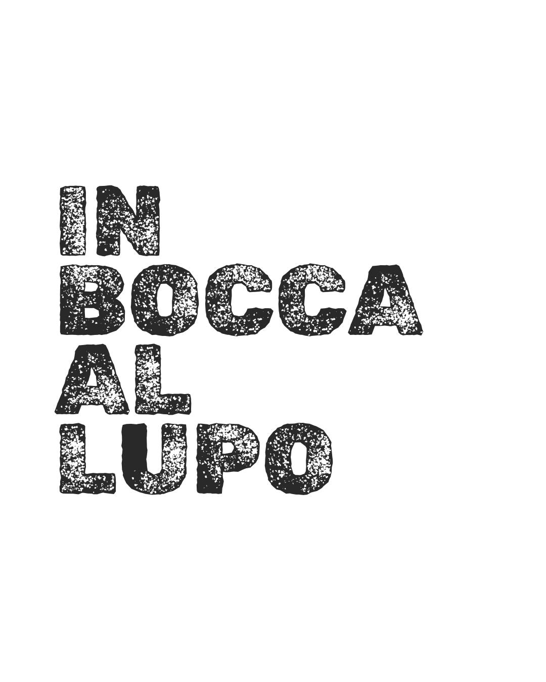 IT | In bocca al lupo