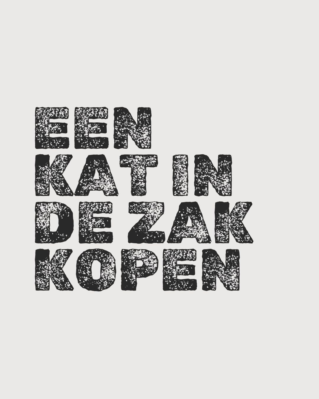 BENL | Een kat in de zak kopen