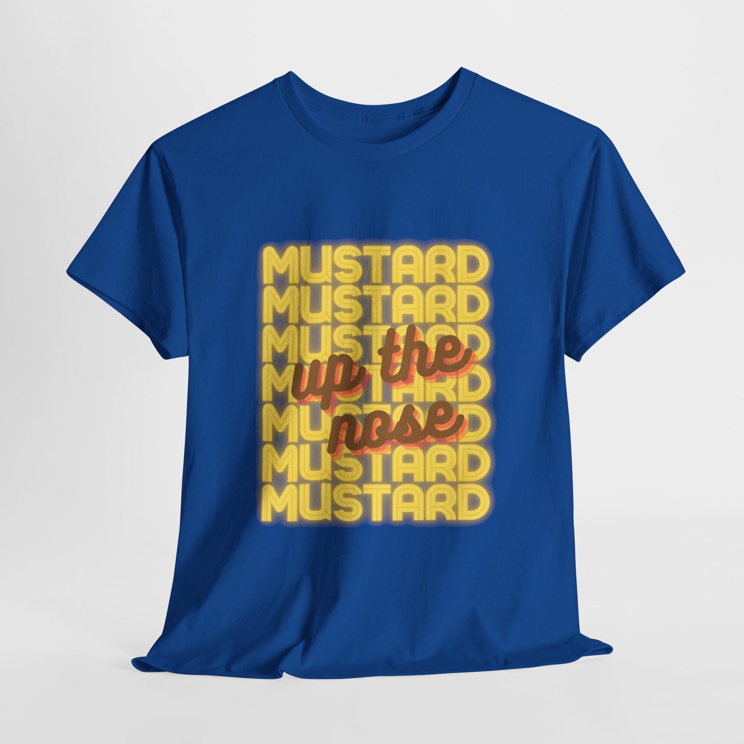 Mustard up the nose