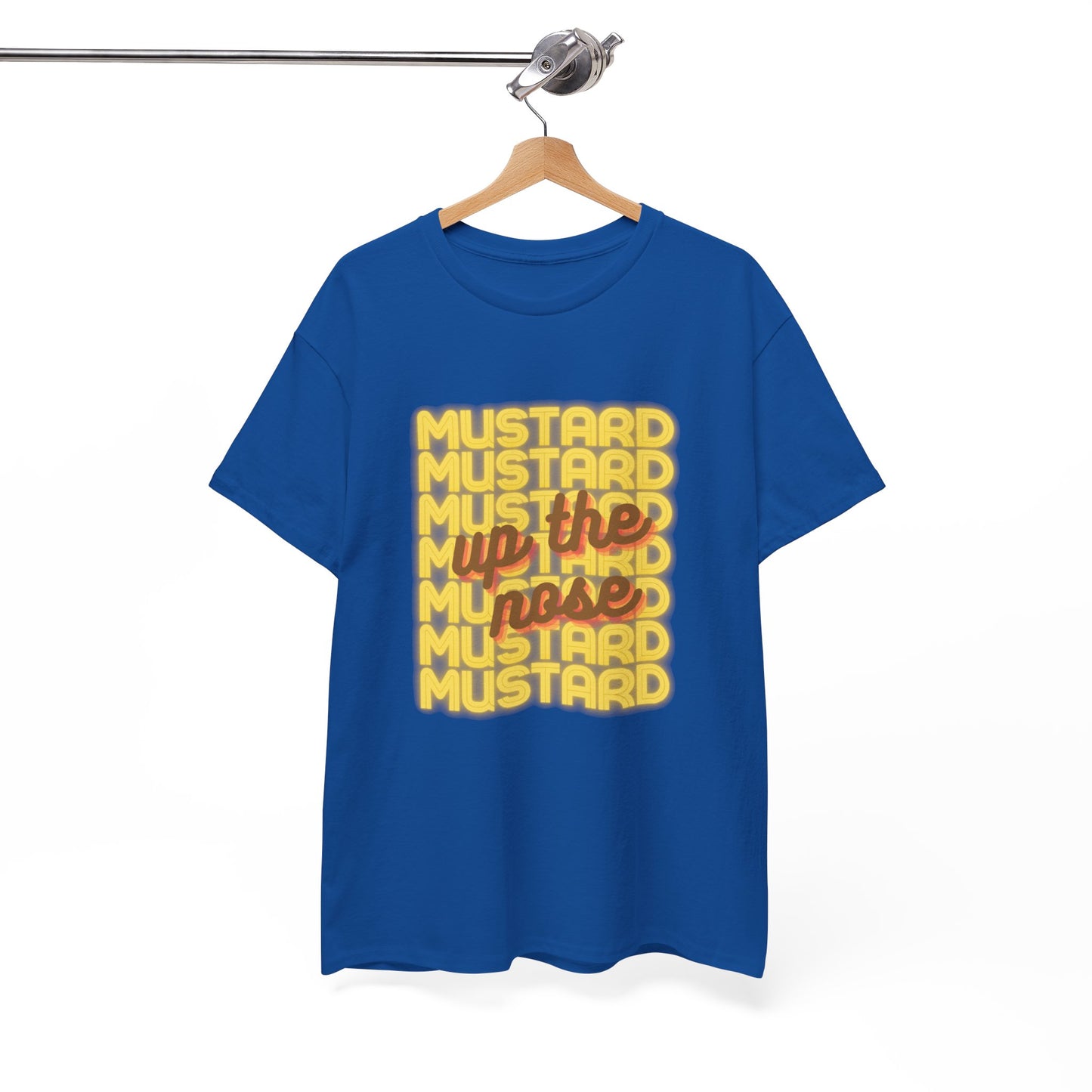 Mustard up the nose