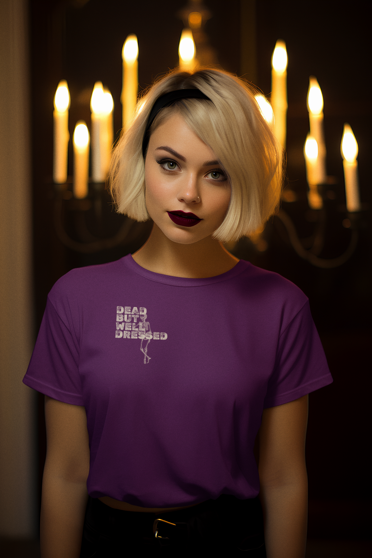 Dead but well dressed - Halloween t-shirt